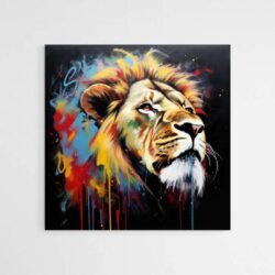 Lion graffiti