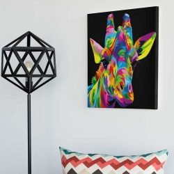 Wall art giraffe