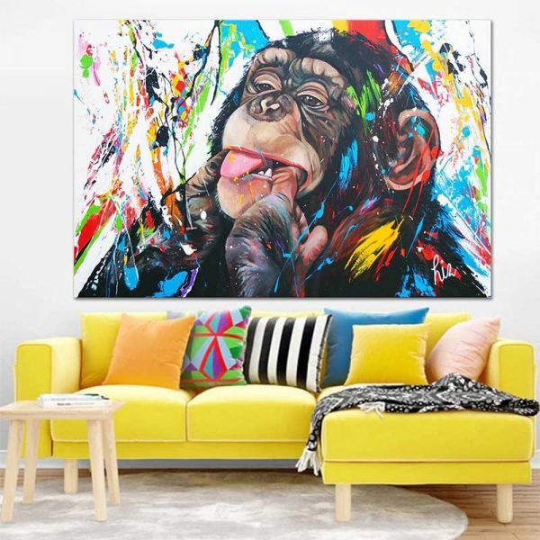 Colorful monkey