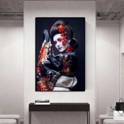 Geisha painting