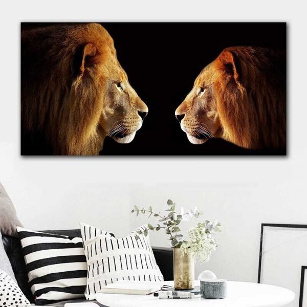 Lion and lioness picture