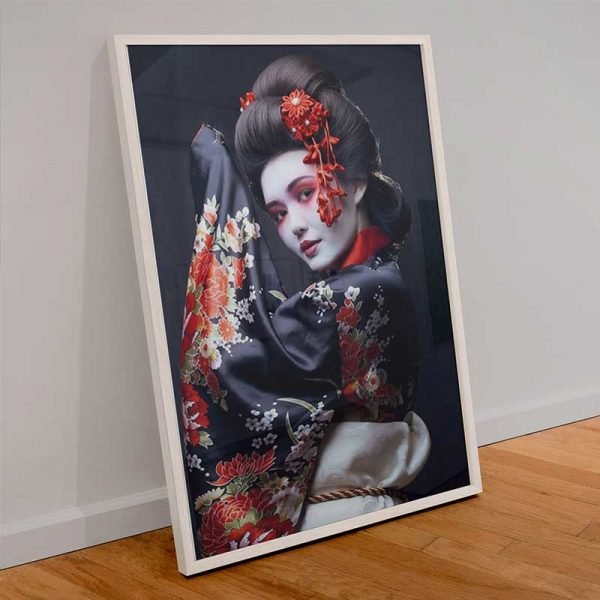 Geisha painting