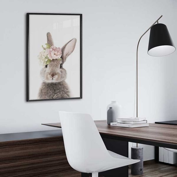 Rabbit painting