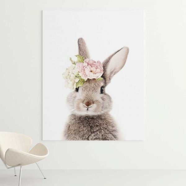 Rabbit painting