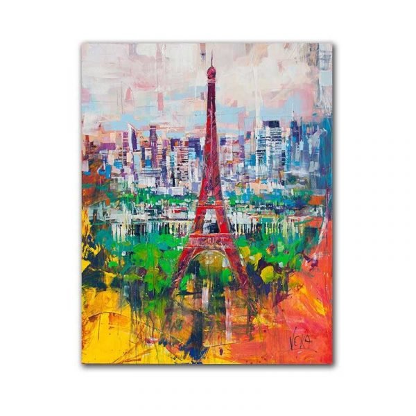 Paris oil painting