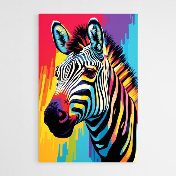 Colorful zebra