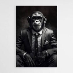 Gangster monkey art