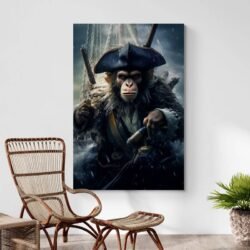 Gangster monkey art