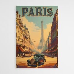 Paris vintage poster