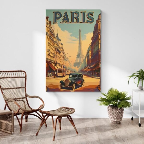 Paris vintage poster