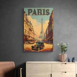 Paris vintage poster