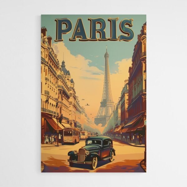 Paris vintage poster