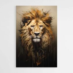 Portrait of lion