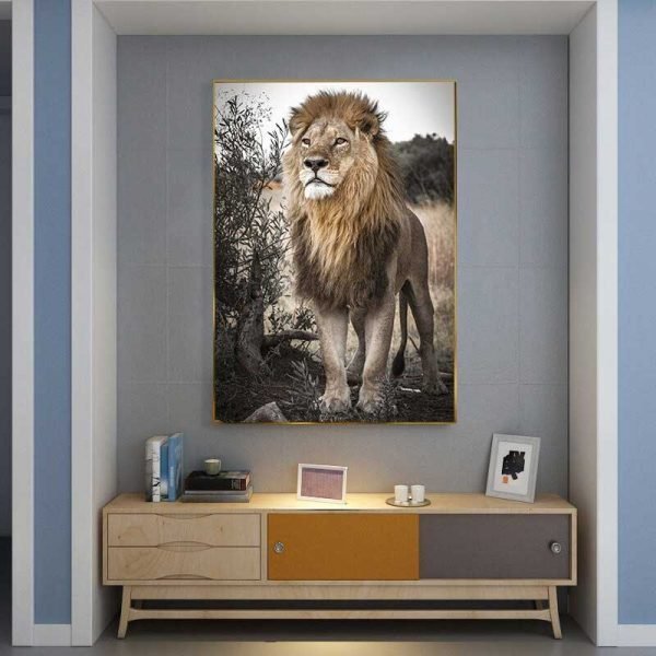 Big lion picture