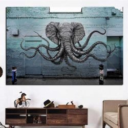 Elephant street art