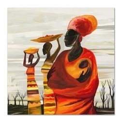 African paintings of women