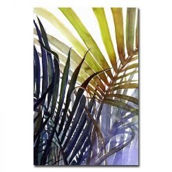 Tropical leaves painting