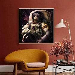 Astronaut monkey