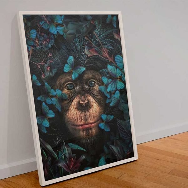 Monkey wall art