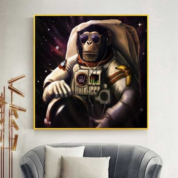 Astronaut monkey