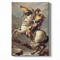 Napoleon on a horse painting