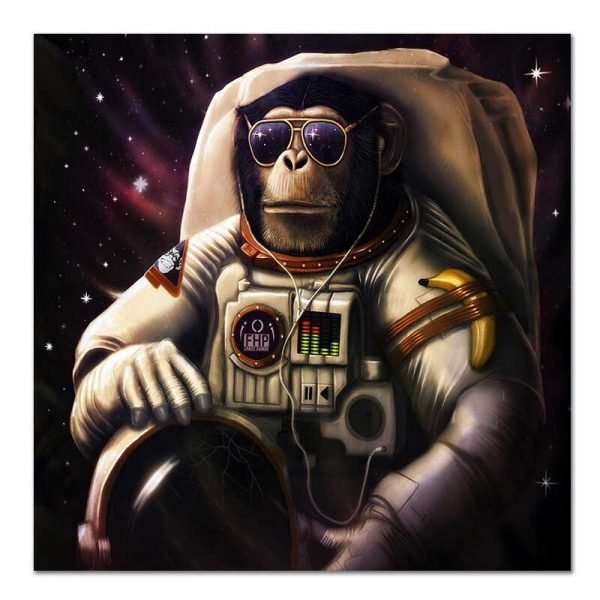 Astronaut monkey