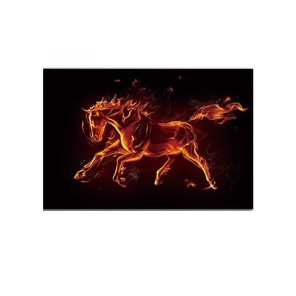 Flame horse