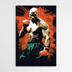 Mike Tyson painting