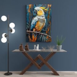Cockatoo painting