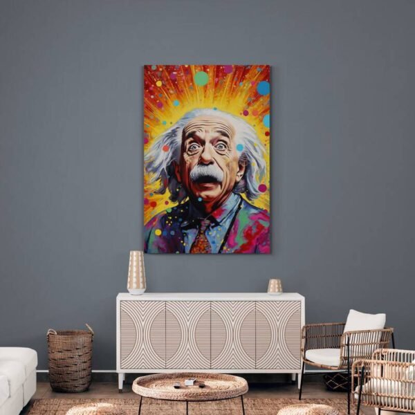 Einstein wall art