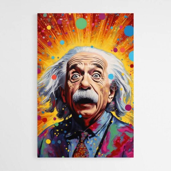 Einstein wall art