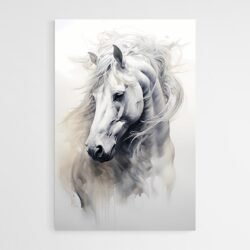 Horse drawing wall art