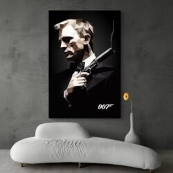 James Bond wall art