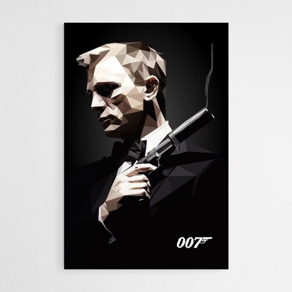 James Bond wall art