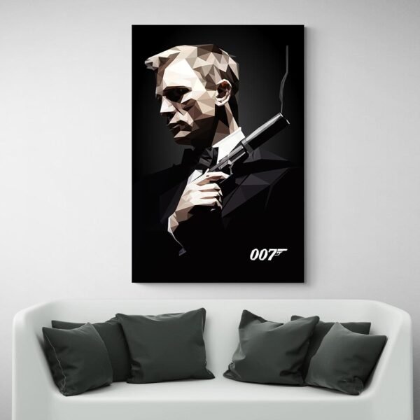 James Bond wall art