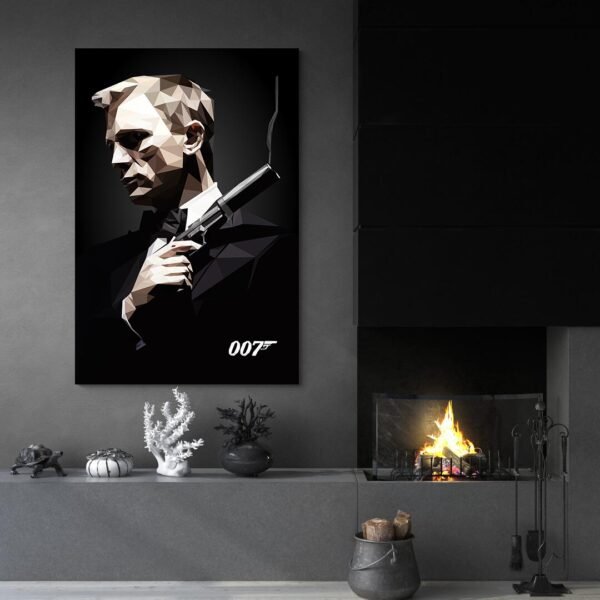 James Bond wall art