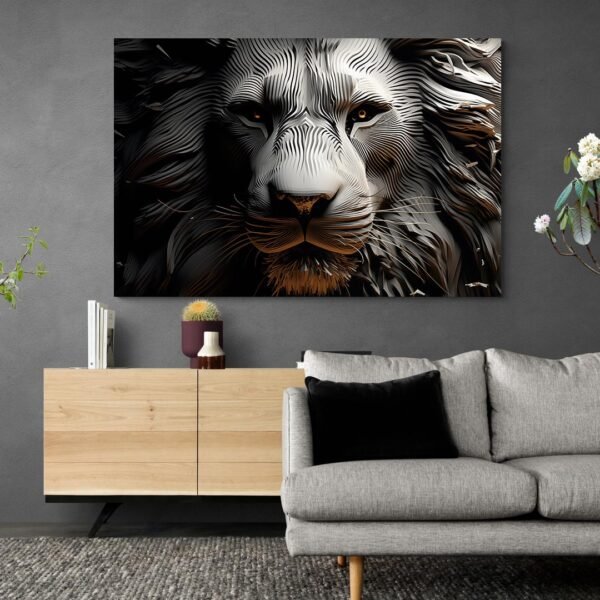 Lion paint