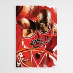 Michael Jordan painting