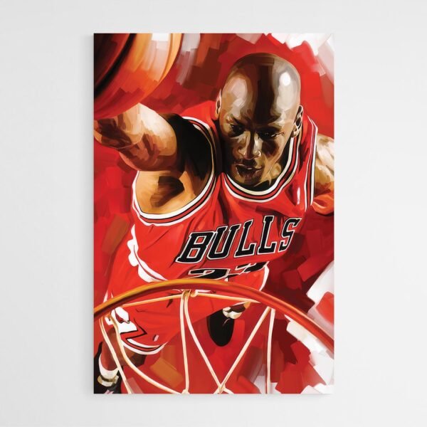 Michael Jordan painting