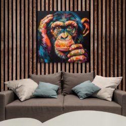 Painted monkey