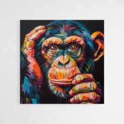 Painted monkey