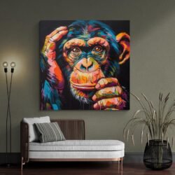 Painted monkey