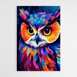 Pop art owl