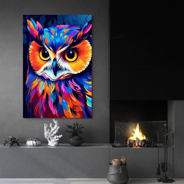 Pop art owl