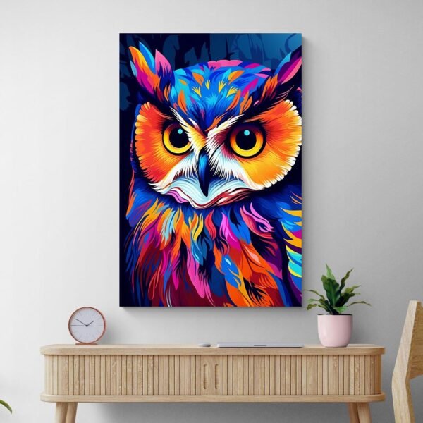 Pop art owl