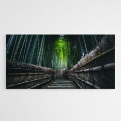 Bamboo wall art