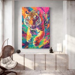 Tiger wall art