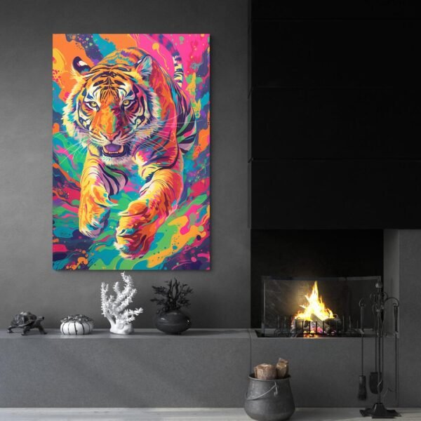 Tiger wall art