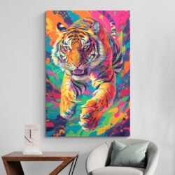 Tiger wall art