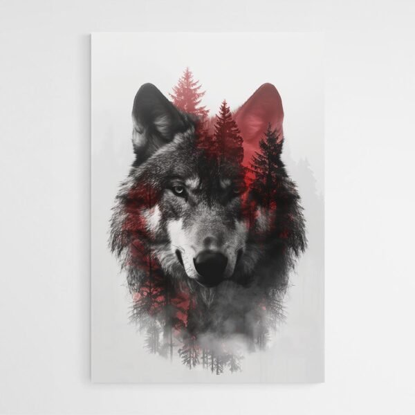 Wolf wall art